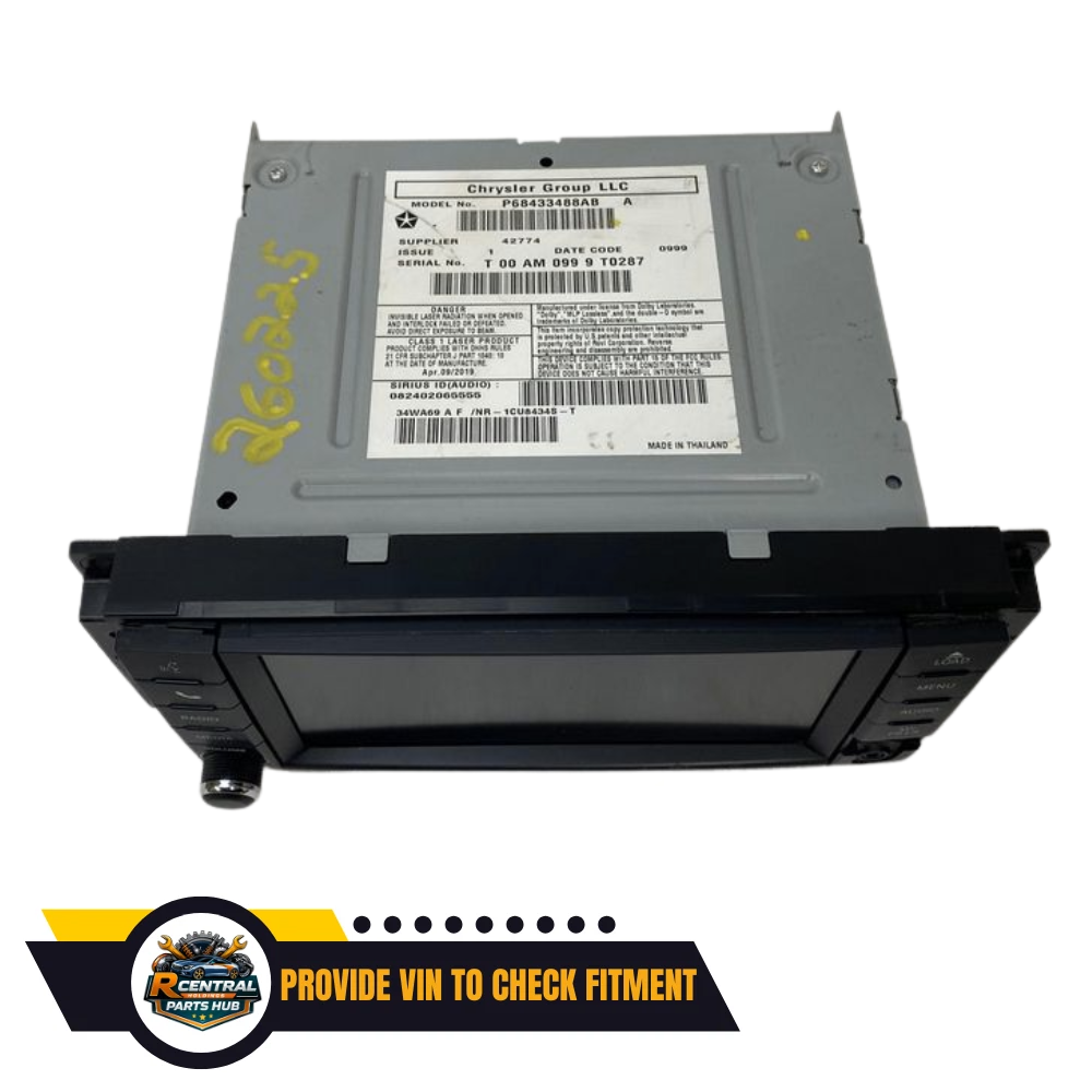 2013–2019 DODGE CARAVAN AM FM CD Navigation Radio Player Display Screen OEM RHB — view 2