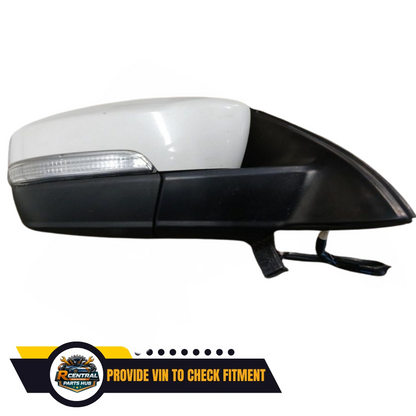 2011–2016 Volkswagen Jetta Right Passenger Side View Door Mirror White OEM — view 3