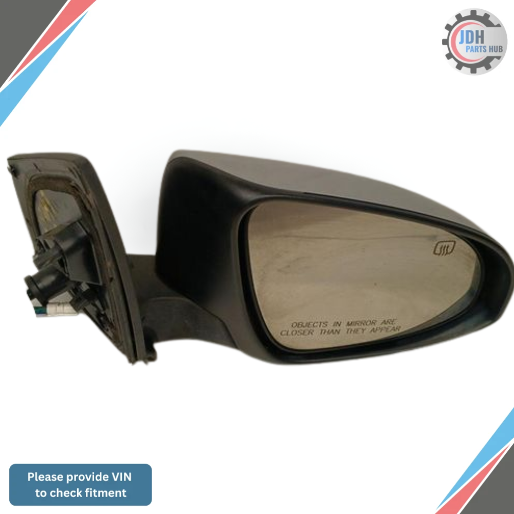 2014–2019 Toyota Corolla Right Passenger Side View Door Mirror Heated Silver OEM — view 1