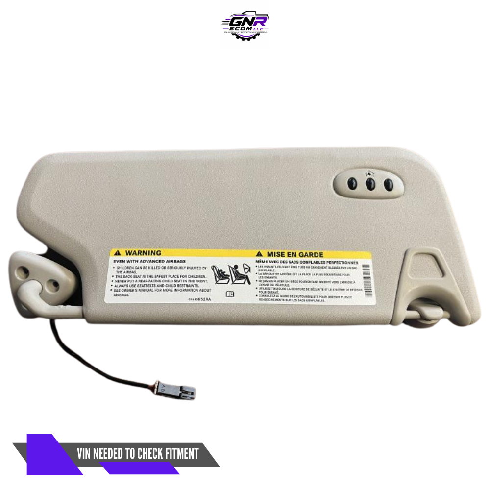 2011–2020 Dodge Journey LH Driver Sunvisor Sun Visor with Homelink OEM — view 1