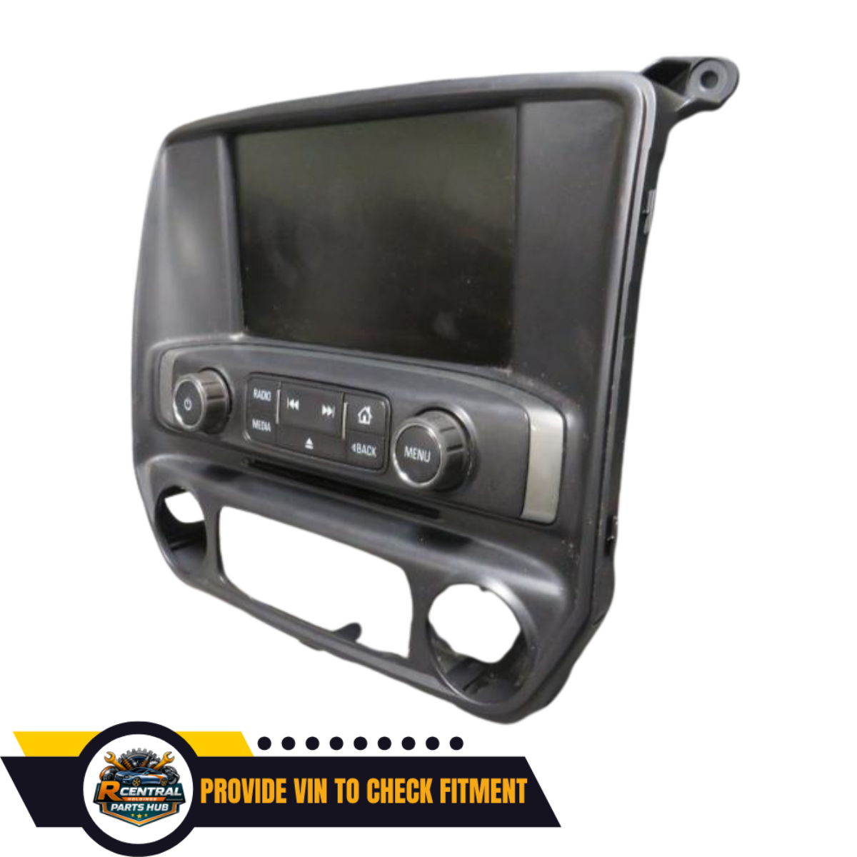 2015–2016 Chevrolet Silverado 1500,2500 with Display Screen Radio Control Panel OEM — view 4