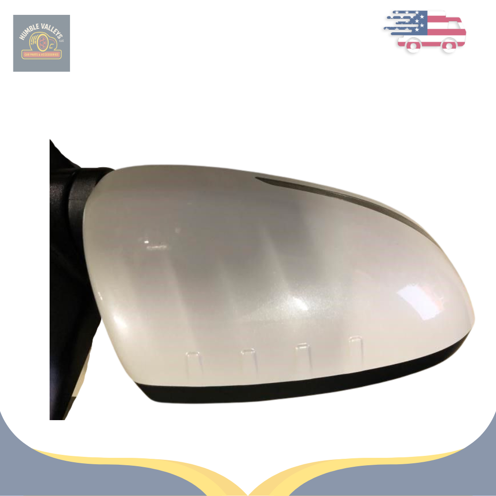 2014–2016 Kia Optima Right Passenger Side View Door Mirror White OEM — view 3