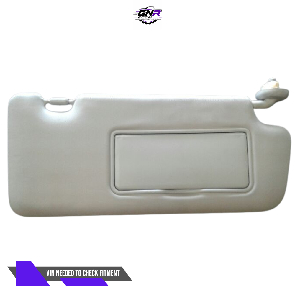 2012–2015 Honda Civic RH Passenger Sunvisor Sun Visor with Mirror OEM — view 2