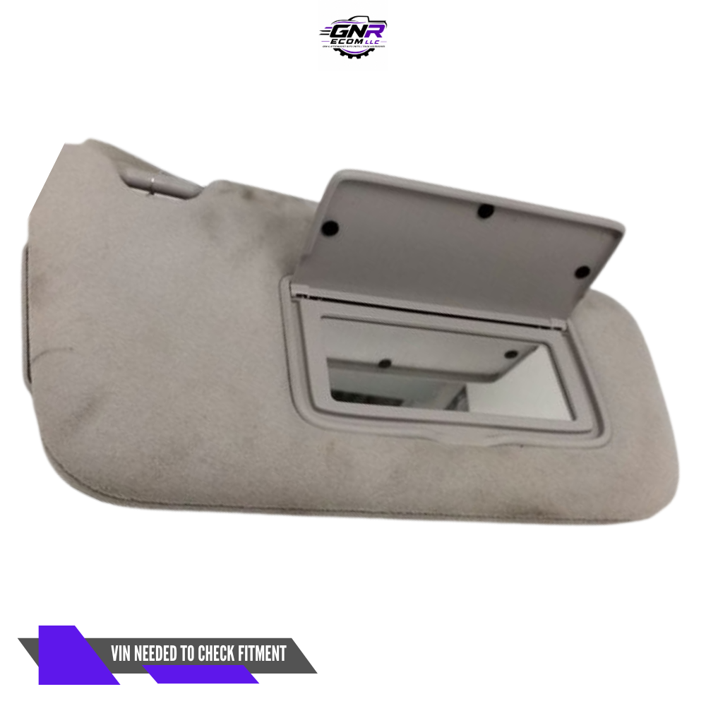 2013–2019 Nissan Sentra RH Passenger Sunvisor Sun Visor with Mirror OEM — view 3