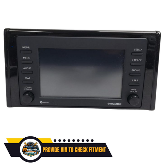 2020–2022 Toyota Rav 4 Radio Receiver Display Screen OEM — view 1
