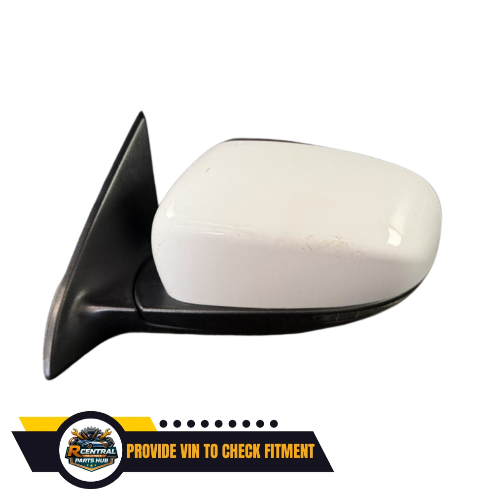 2014–2021 Jeep Cherokee Left Driver Side View Door Mirror White — view 3