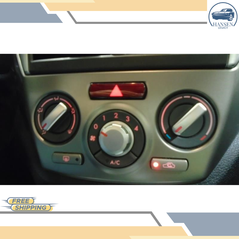 2009–2013 Subaru Forester Manual A/C AC Heater Temperature Control 09 10 12 13 — view 1