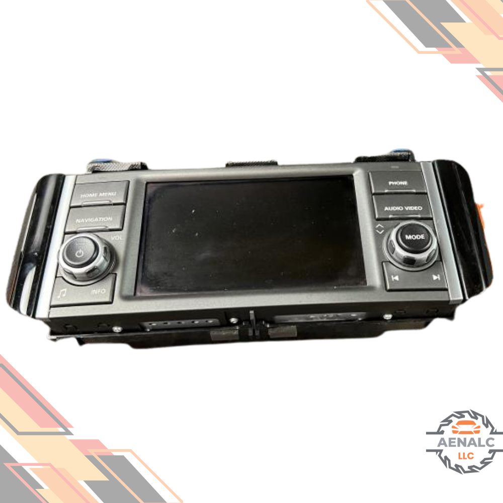 2010–2012 Land Rover Range Rover Display Screen with Navigation OEM — view 1