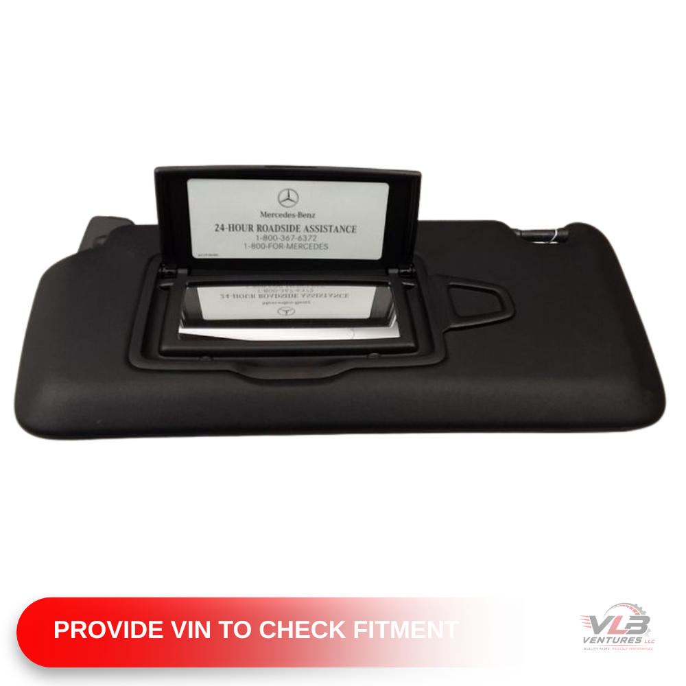 2015–2020 Mercedes-Benz GLA Class LH Driver Sunvisor Sun Visor with Mirror OEM — view 2