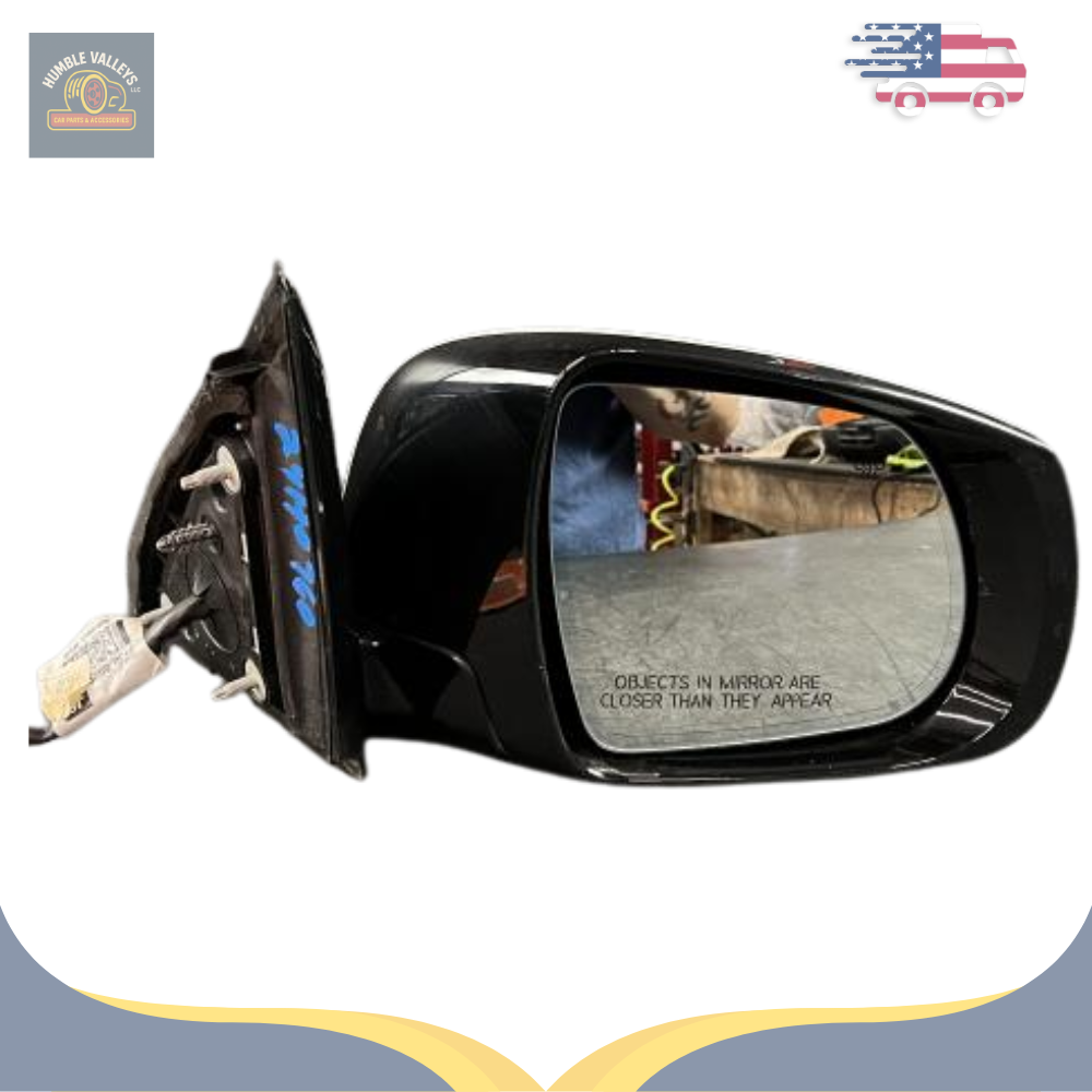 2017–2020 Infiniti QX60 Right Passenger Side Door Mirror Assembly White OEM — view 3