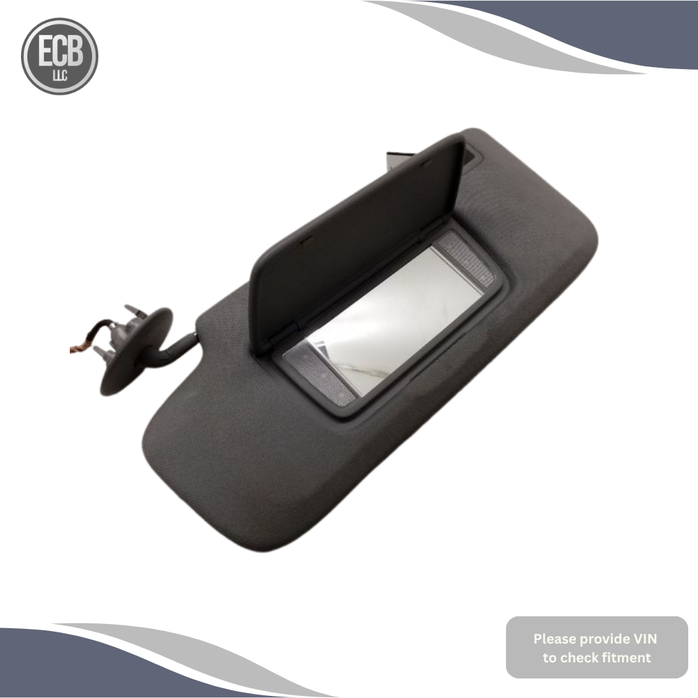 2018–2019 Chevrolet Equinox LH Driver Sunvisor Sun Visor with Mirror & Light OEM — view 1