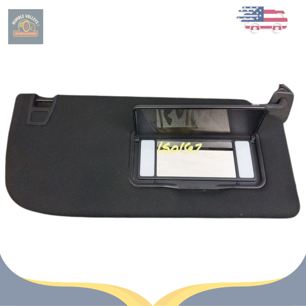 2015–2017 Ford F150 RH Passenger Sunvisor Sun Visor with Mirror & Light OEM — view 2
