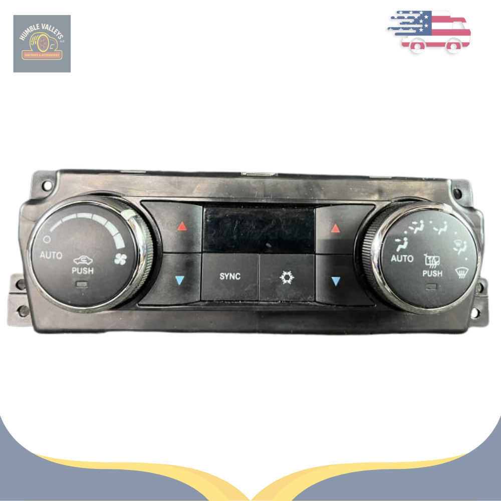 2011–2012 Dodge Ram 1500 Climate Temperature Controls Dual Zone OEM — view 1