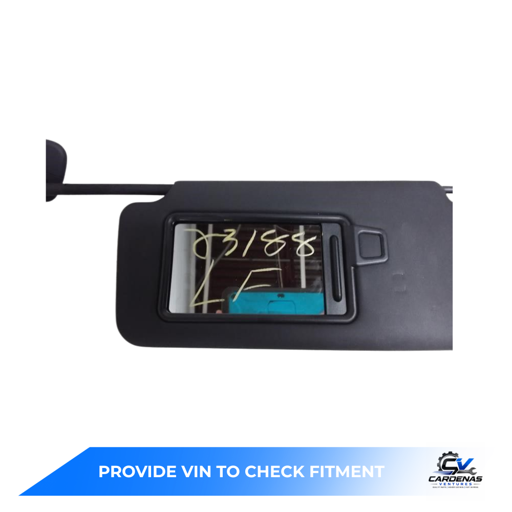 2022–2024 Hyundai Santa Cruz LH Driver Sunvisor Sun Visor with Mirror OEM — view 2