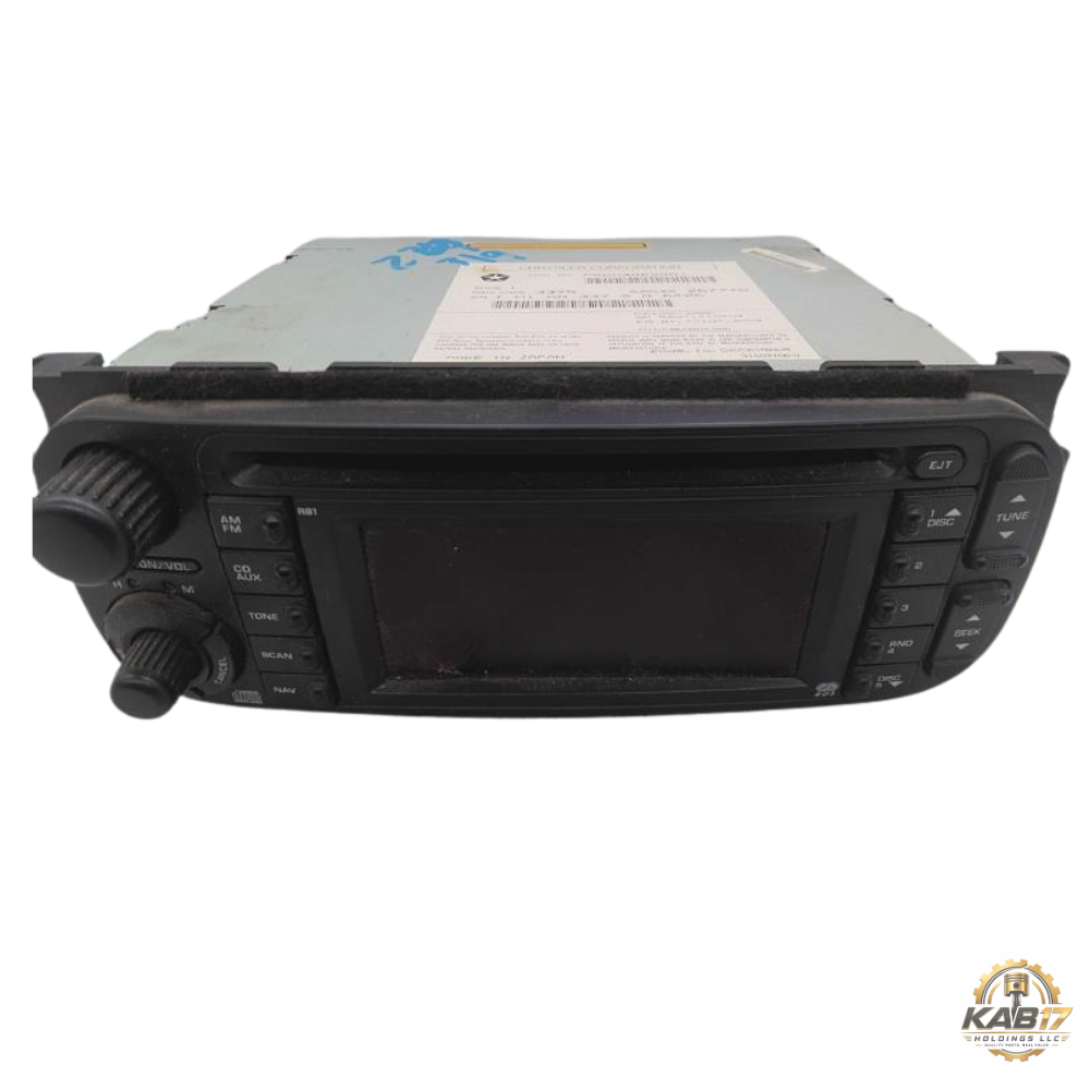 2003–2007 DODGE CHRYSLER JEEP RADIO RECEIVER WITH NAVIGATION OPTION RB1 OEM — view 1