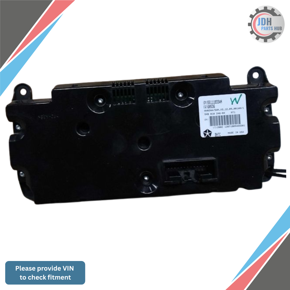 2011–2013 Jeep Grand Cherokee A/C Heater Climate Manual Temperature Control OEM — view 2