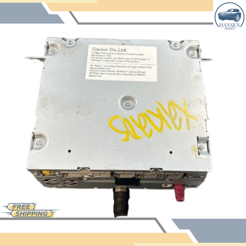 2012 Ford F-150 AM FM Radio Receiver Single Disc Satellite with Navigation OEM — view 5