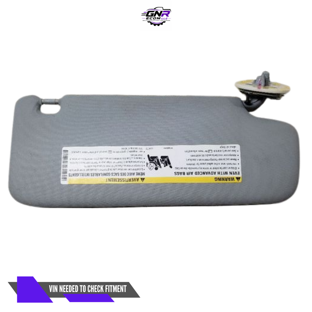 2017–2019 Chevrolet Cruze Driver Sun Visor OEM — view 1