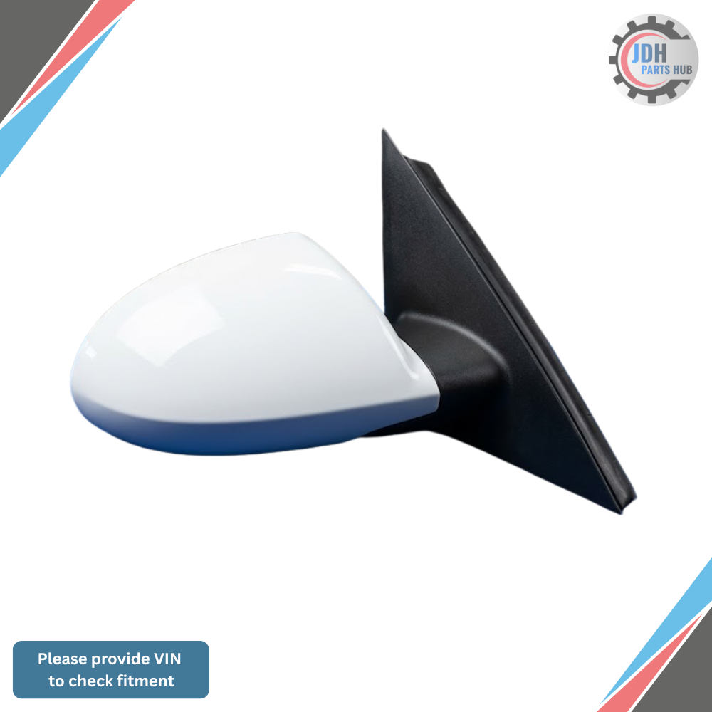 2006–2016 Chevrolet Impala Right Passenger Side View Door Mirror Option DG7 White — view 2