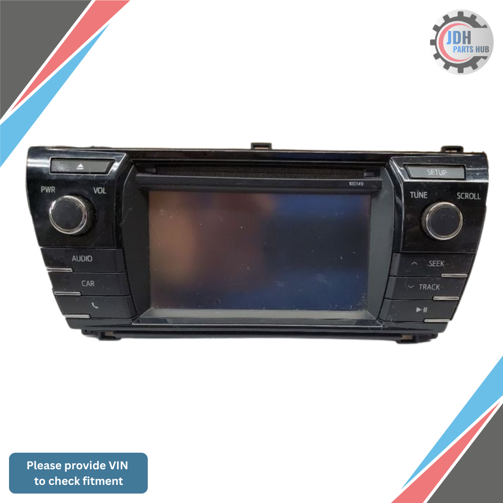 2014–2016 Toyota Corolla Touchscreen Display & Receiver OEM — view 1