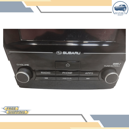 2017–2018 Subaru Impreza Radio Receiver without Navigation US Market ID 86201FL60A — view 2