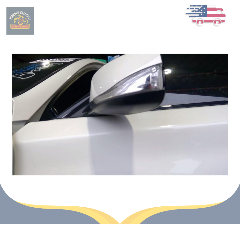 2014–2021 Infiniti Q50 Left Driver Side View Door Mirror Power White OEM LH — view 4