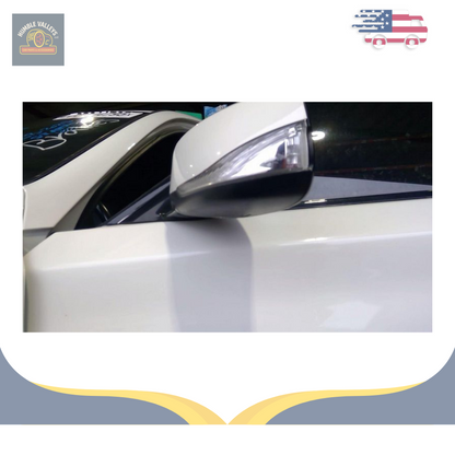 2014–2021 Infiniti Q50 Left Driver Side View Door Mirror Power White OEM LH — view 4