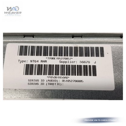 2013–2014 Dodge Challenger AM-FM-CD-DVD-H<wbr/>DD Navigation UConnect Radio RHR OEM — view 5