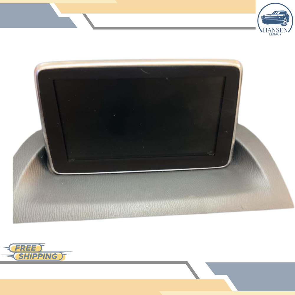 2017–2018 Mazda 3 Audio Radio Information Display Touch Screen OEM — view 1