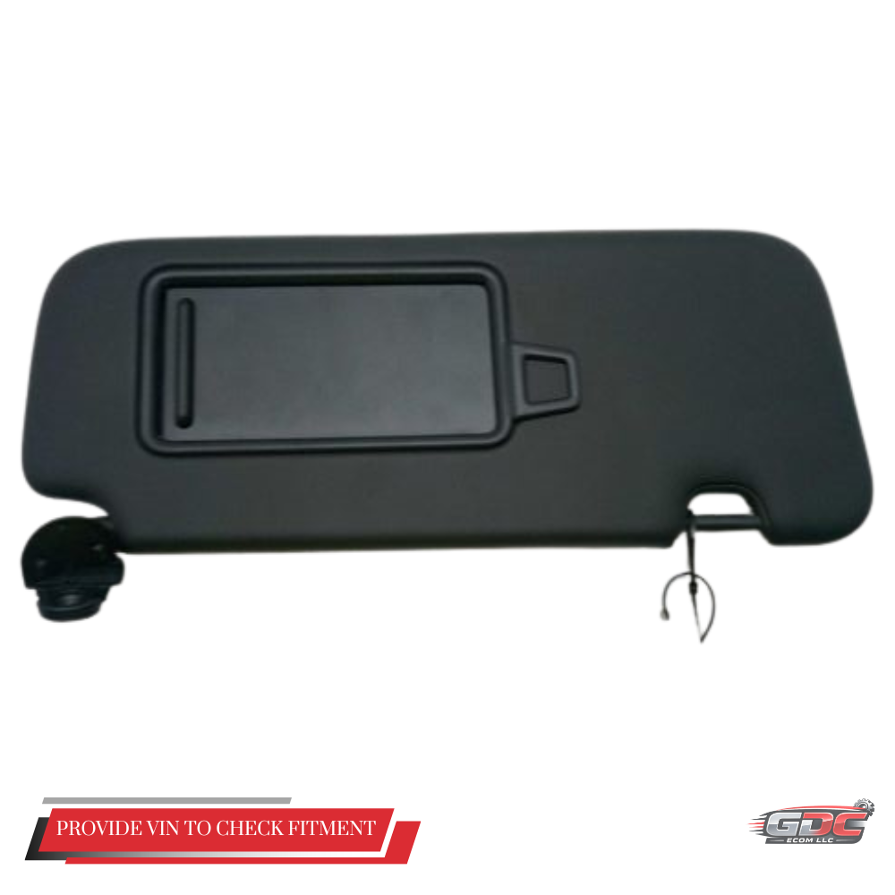 2019–2021 Kia Forte RH Passenger Sunvisor Sun Visor with Mirror OEM — view 1
