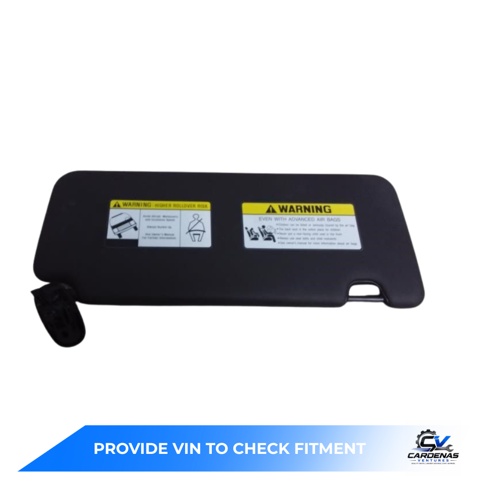 2022–2024 Hyundai Santa Cruz LH Driver Sunvisor Sun Visor with Mirror OEM — view 4