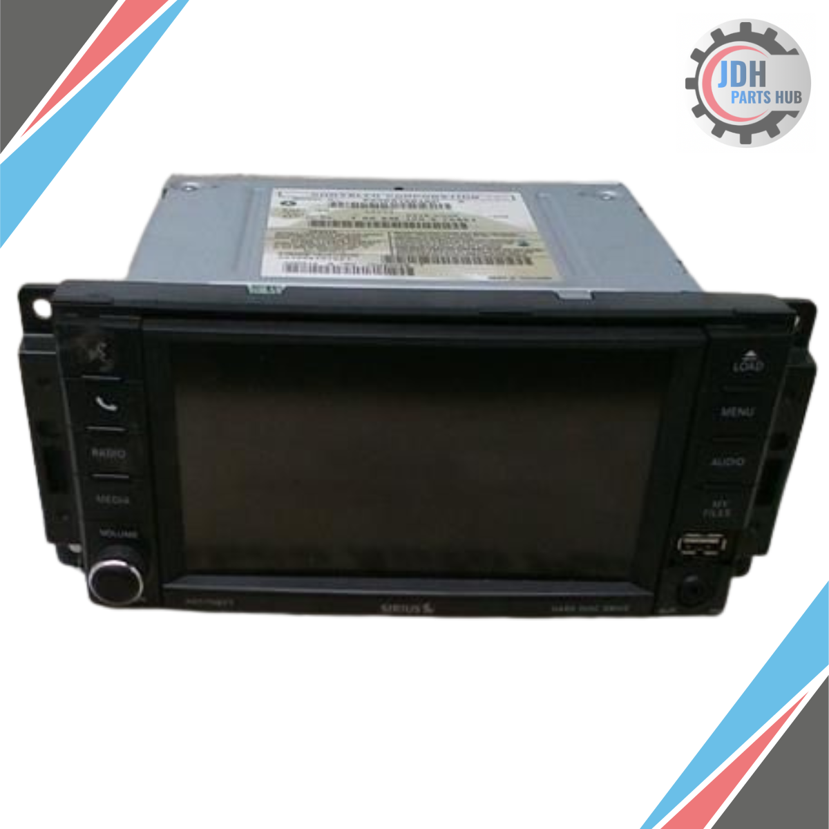 2012–2020 Dodge Caravan AM/FM Radio Receiver with Screen OEM — view 1