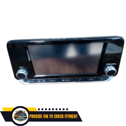 2019–2020 Nissan Altima Radio Receiver with Display Screen OEM — view 3
