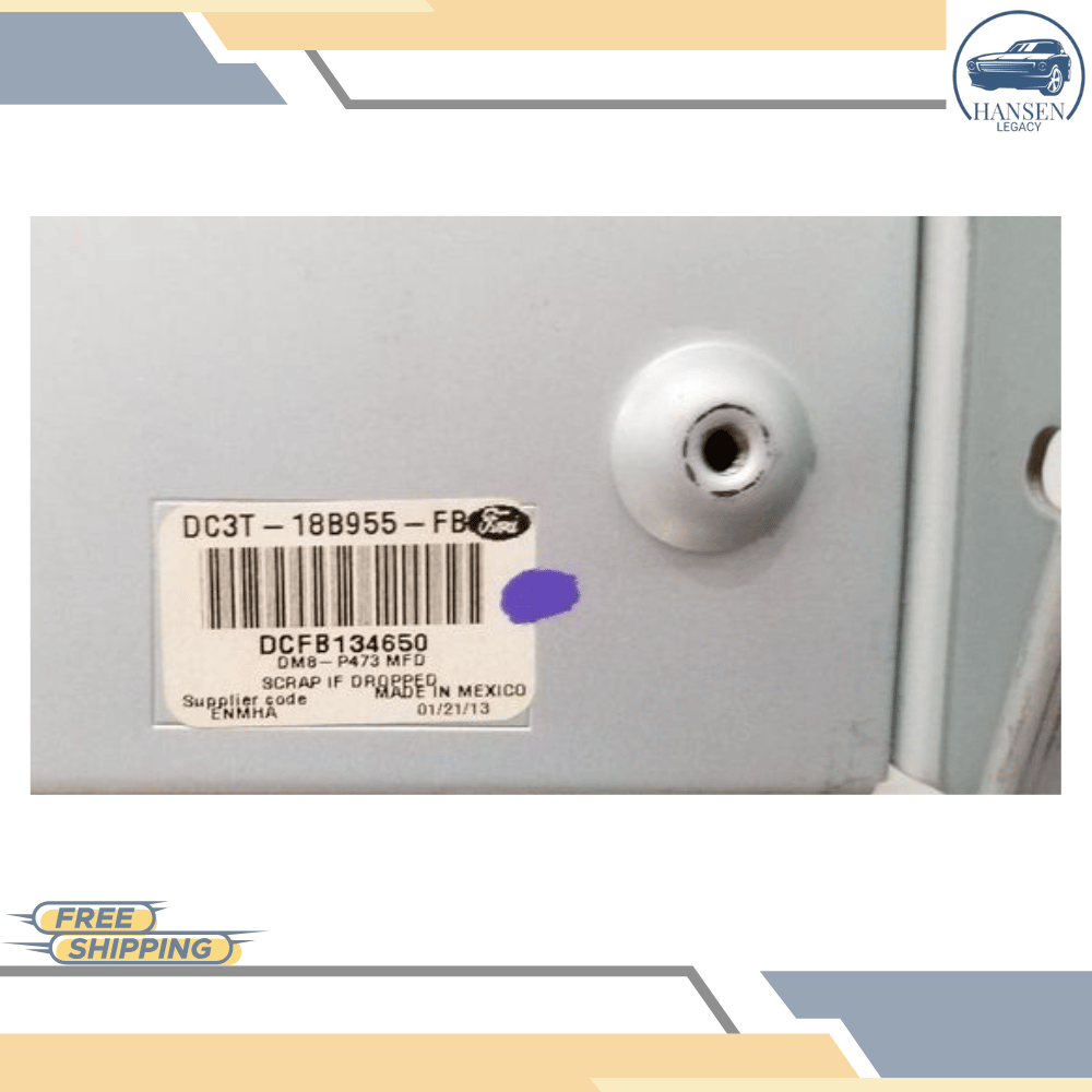 2013–2015 Ford F250SD F350SD Super Duty Radio Information 8" Display Screen OEM — view 5