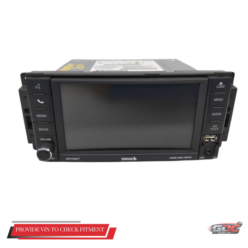 2010–2012 Dodge Caliber Radio AM/FM CD DVD Player Display Receiver OEM — view 1