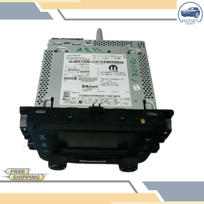 2015–2017 Jeep Renegade AM FM Radio Receiver With Display Screen OEM — view 2