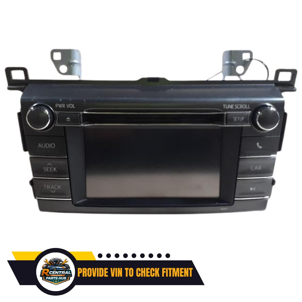 2013–2014 Toyota RAV4 Radio Display & Receiver Screen CD OEM — view 1