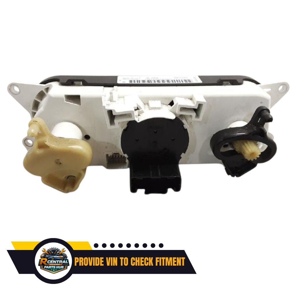 2007–2010 Jeep Wrangler AC Heater Manual Climate Temperature Control Black OEM — view 3