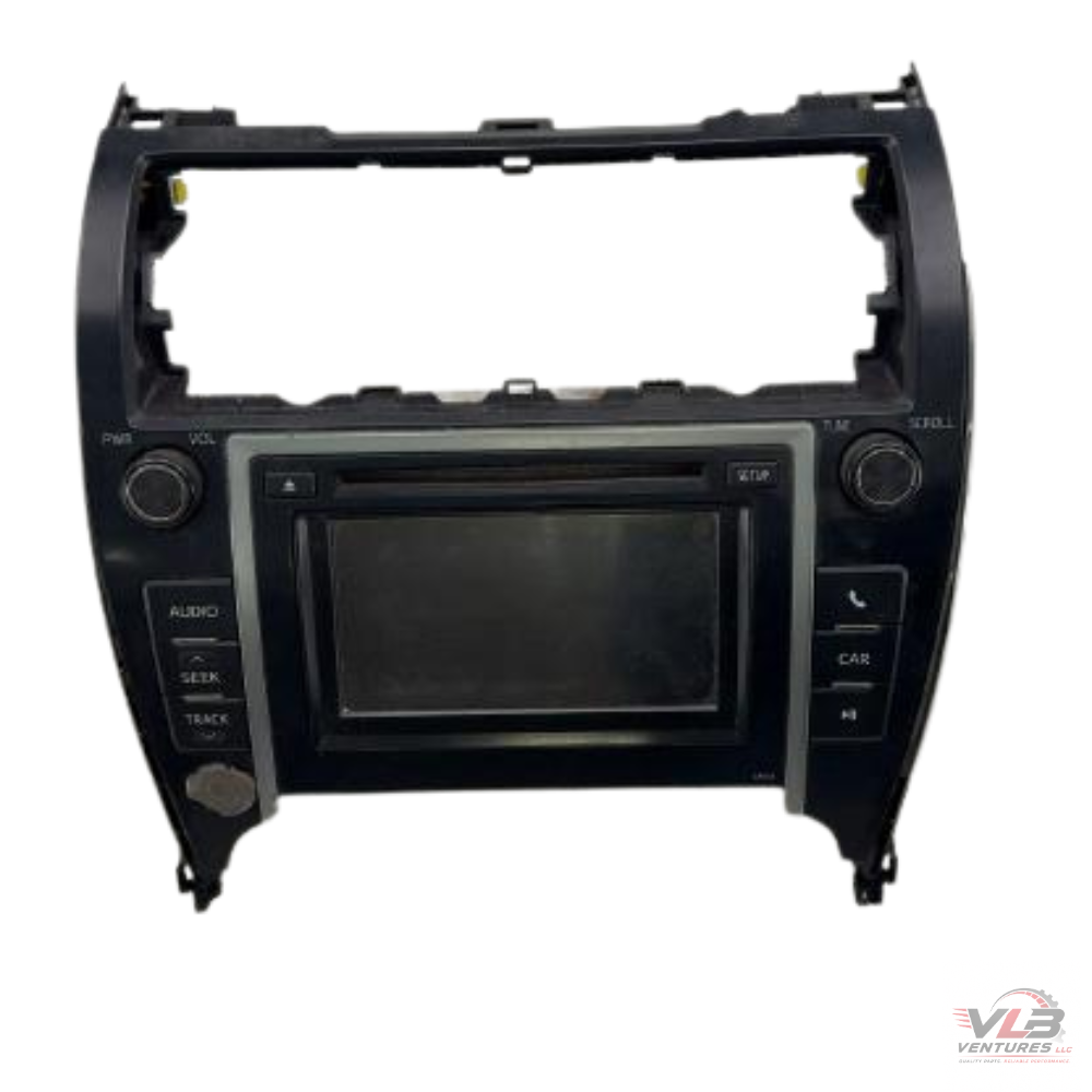 2012–2013 Toyota Camry Radio Display Receiver AM FM CD 57012 OEM — view 1