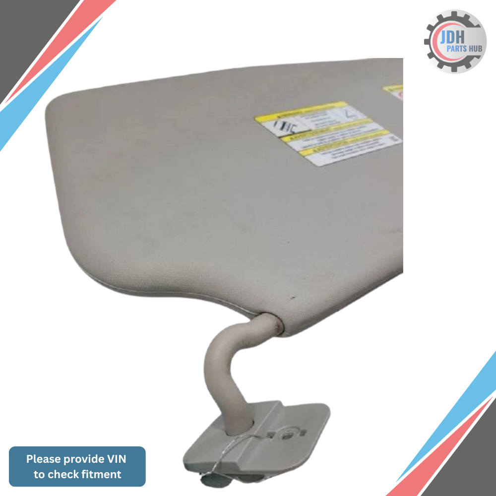 2015–2020 Ford Transit 250 Driver LH Interior Sun Visor Gray OEM — view 3
