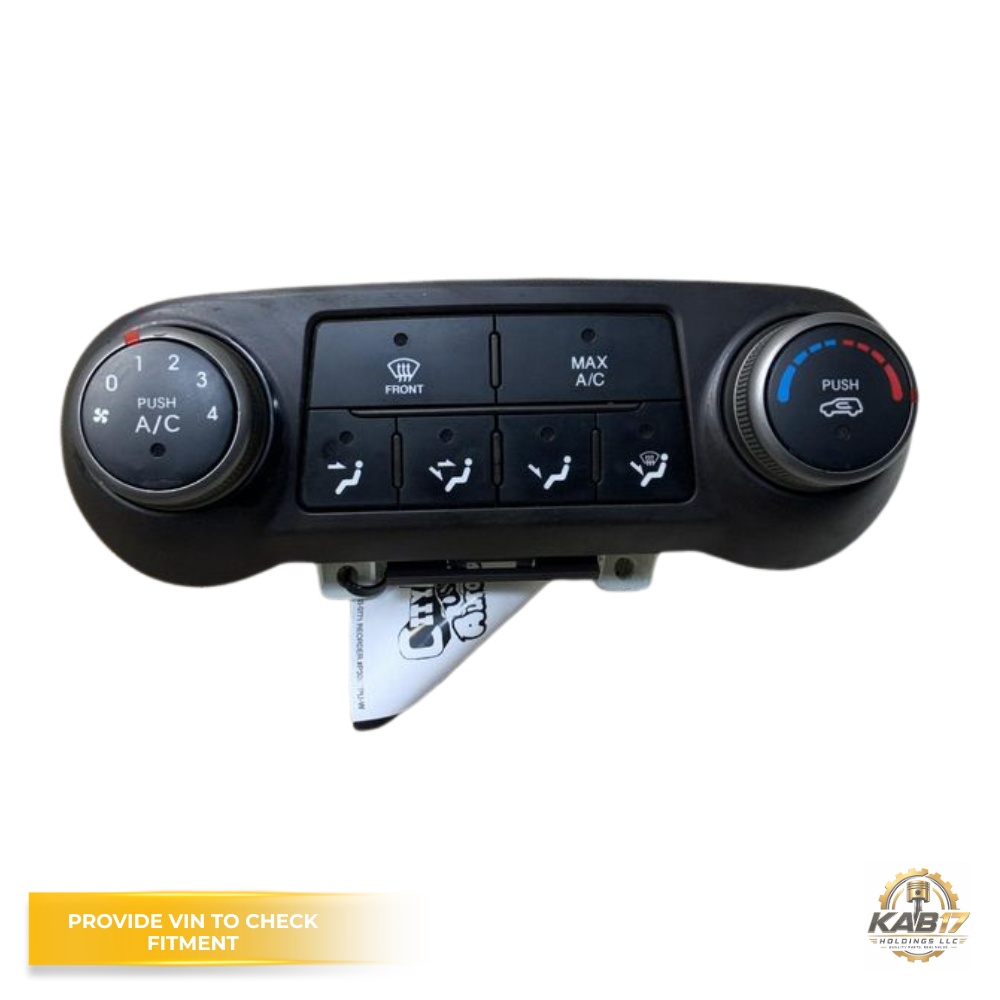 2014–2015 Hyundai Tucson Heater Climate Temperature Control Unit OEM — view 1
