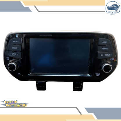 2019–2021 Hyundai Tucson Radio Receiver Audio Assembly ID 96160D3810 — view 1