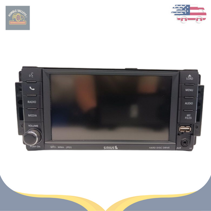 2011–2014 Chrysler 200 Radio Display Receiver AM FM CD DVD SAT Face ID RBZ OEM — view 1