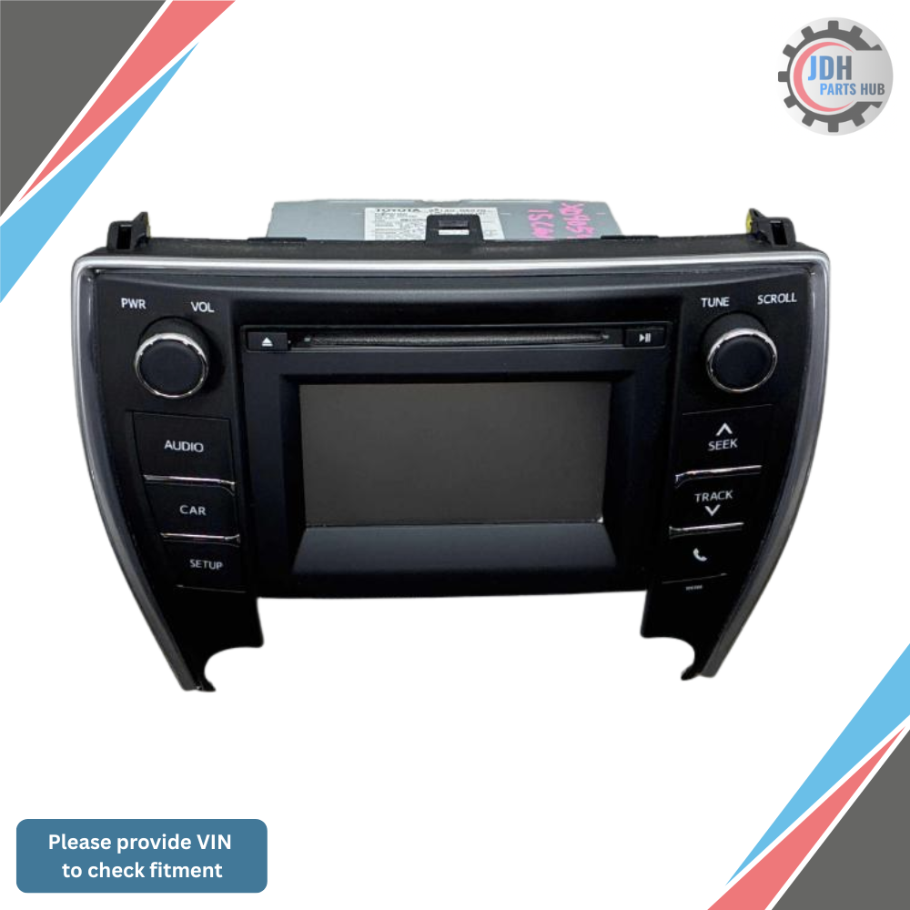 2015 Toyota Camry Radio Touch Screen Display Receiver 100366 OEM — view 1
