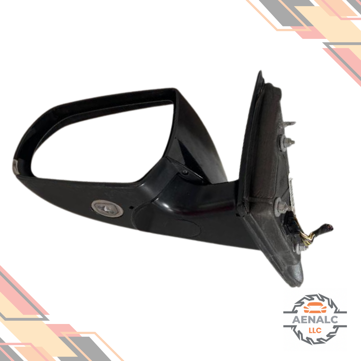 2013 Cadillac ATS Driver LH Side View Mirror Assembly Black Left 13 — view 4