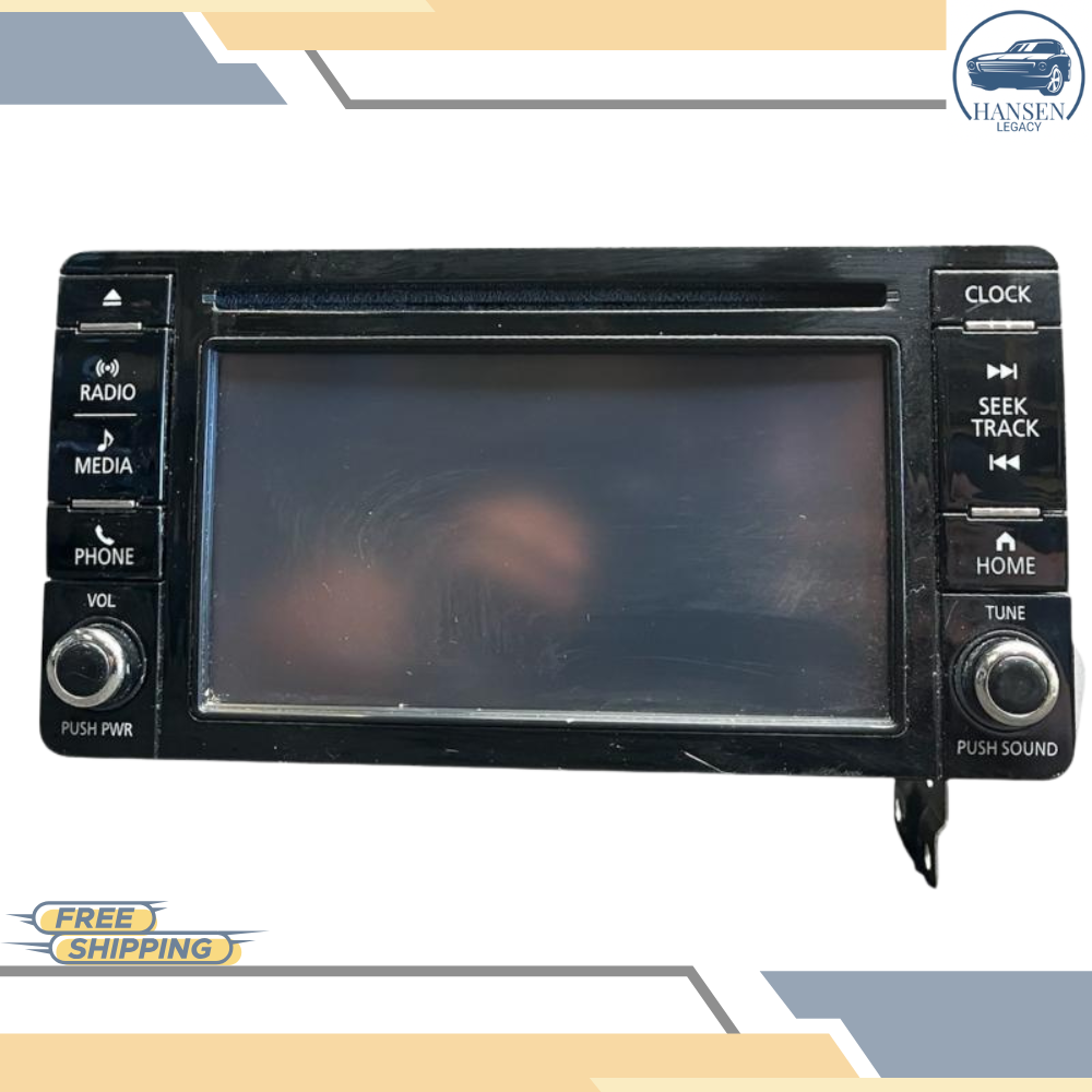 2016–2018 Mitsubishi Outlander Radio Receiver 6.10" Display Screen 16 17 18 — view 1