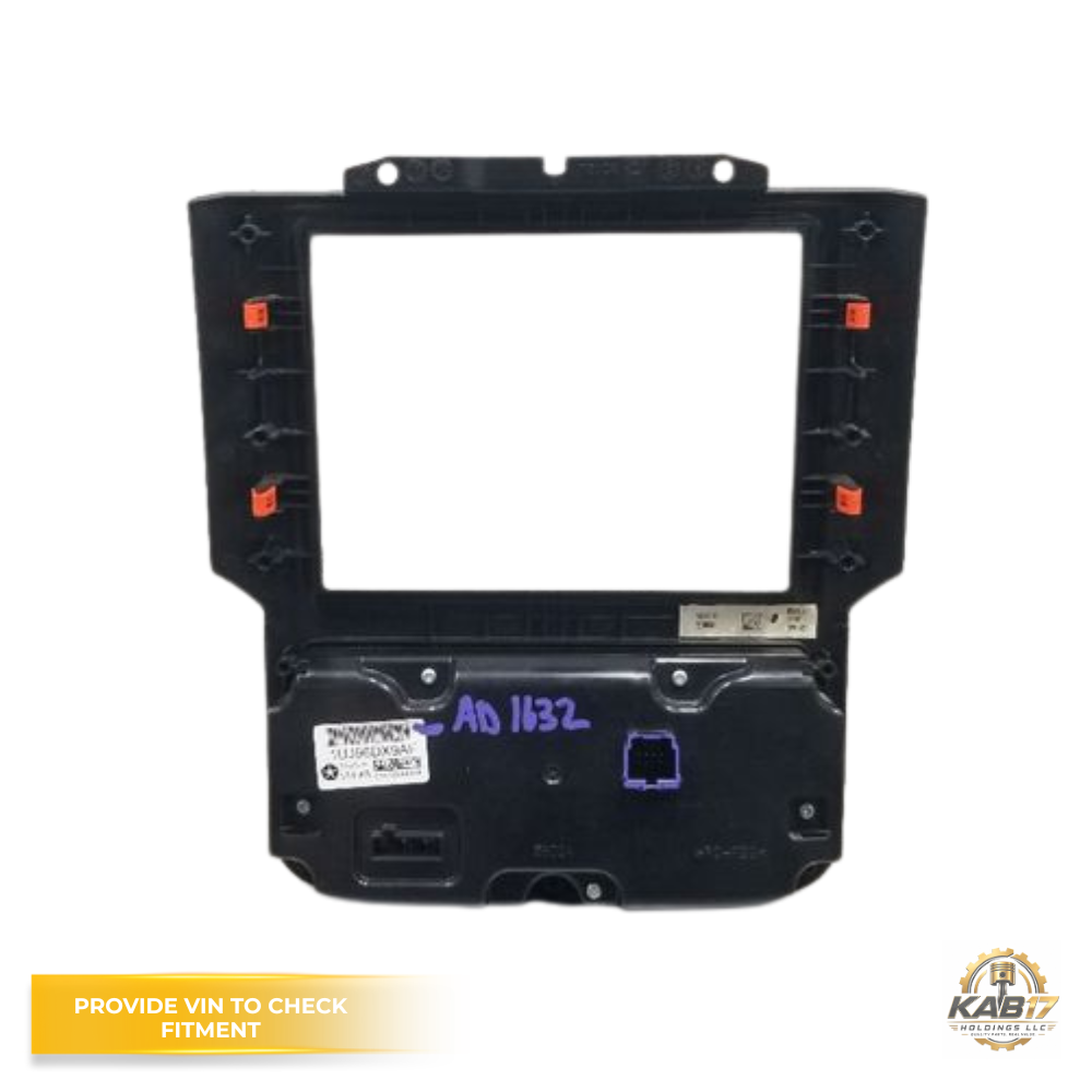 2013–2023 Dodge Ram 1500 2500 3500 A/C AC Heater Temperature Controls Bezel OEM — view 2