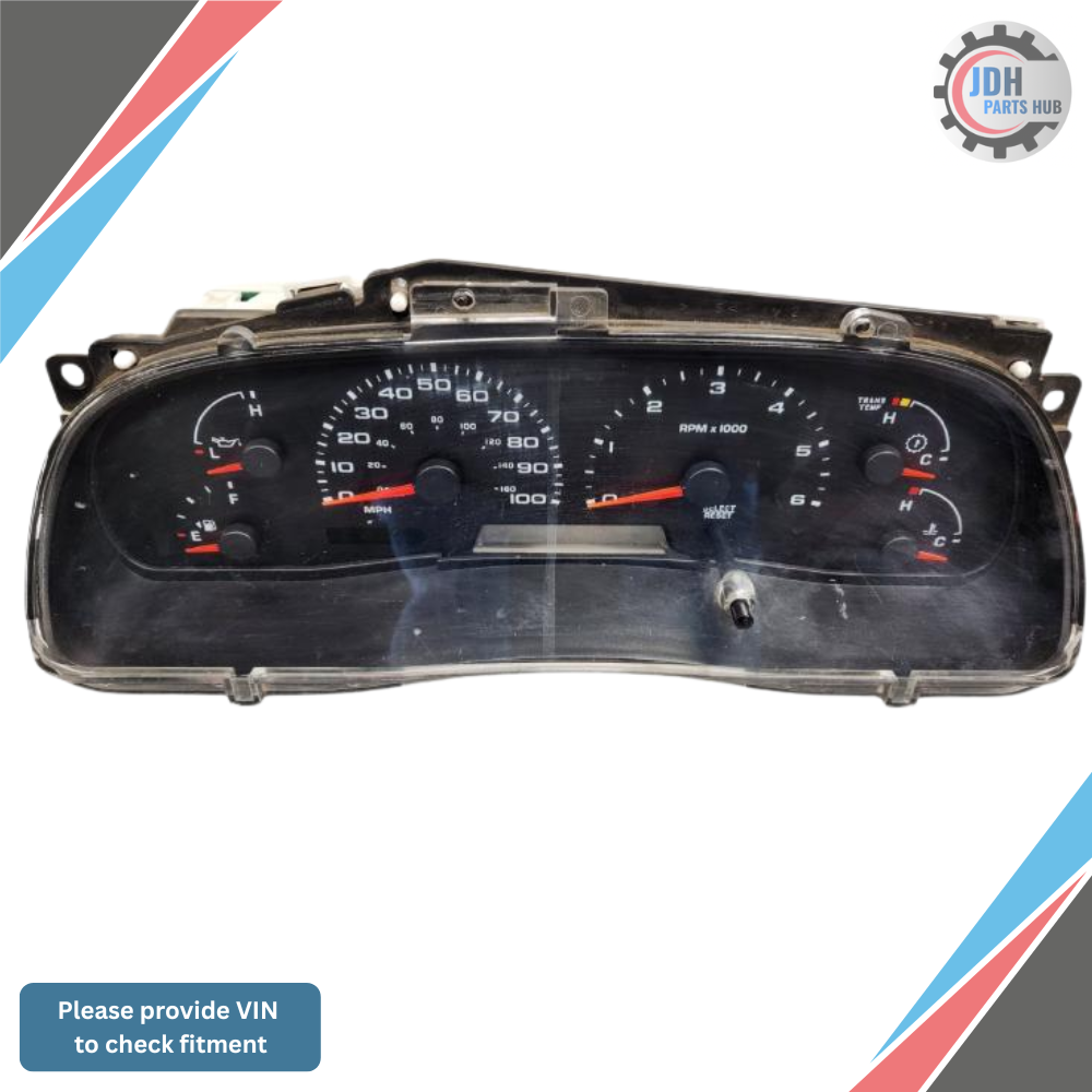 2002–2003 Ford F250 F350 SD Speedometer with Tach Instrument Cluster MPH Gas AT OEM — view 1