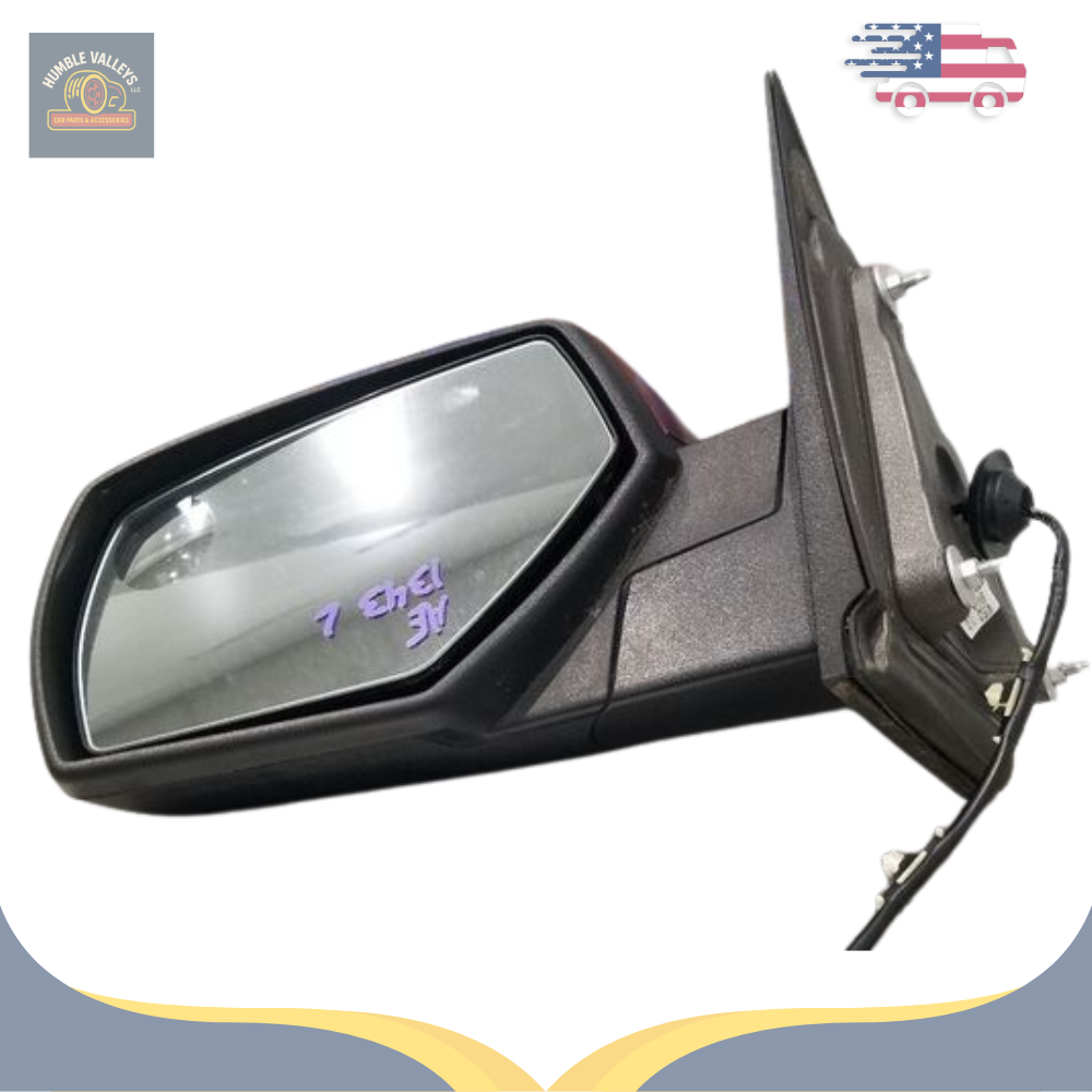 2014–2019 Chevrolet Silverado 1500 Left Driver Side View Door Mirror Maroon OEM — view 2