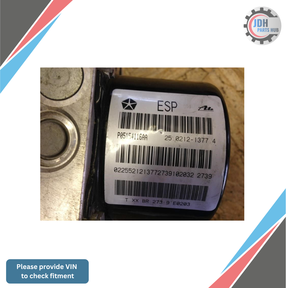 2009–2010 Dodge Nitro ABS Anti Lock Brake Assembly OEM — view 3